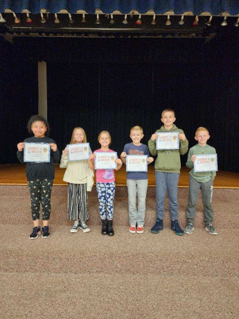 Fourth Grade Students of the Month