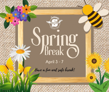 Spring Break April 3-7