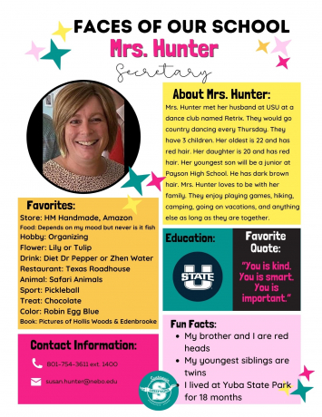 Facts about Mrs. Hunter
