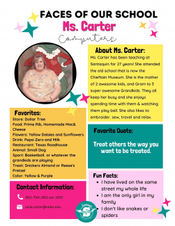 Facts About Ms. Carter