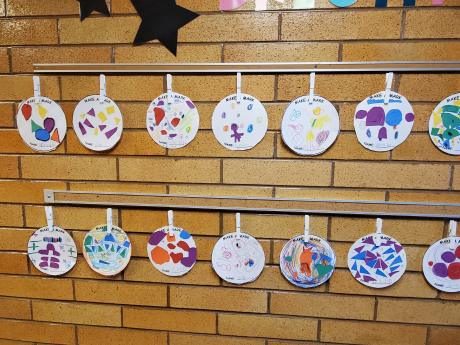 More dots made by Mrs. Barnum's 1st Graders