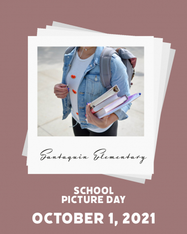 Don't forget school picture day October 1, 2021