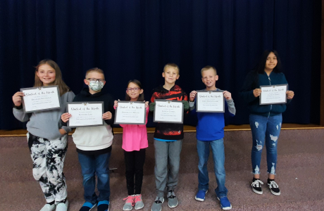 Fifth Grade Students of the Month