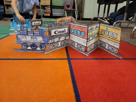 More examples of Adjective Train Crafts