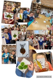 Students showing off their Leaf Bugs