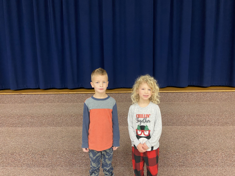 1st Grade Students of the month