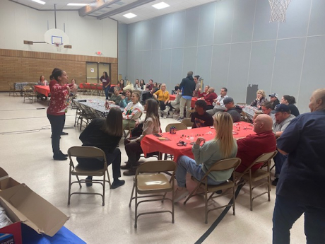Teachers gather for the Faculty Christmas Party
