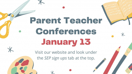 Parent Teacher Conference Sign