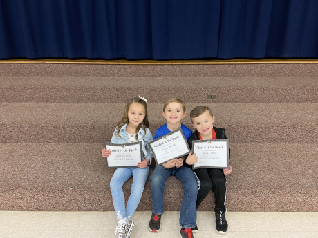 Morning Kindergarten Students of the Month