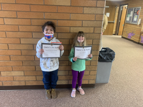 Miss North's students of the Month