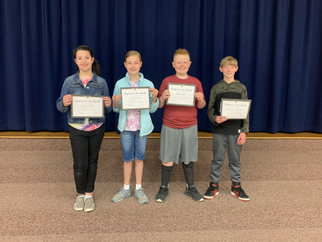 5th Grade Students of the Month