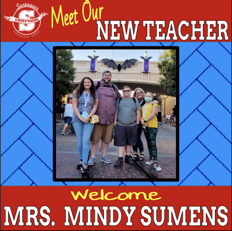 A photograph of Mrs. Mindy Sumens