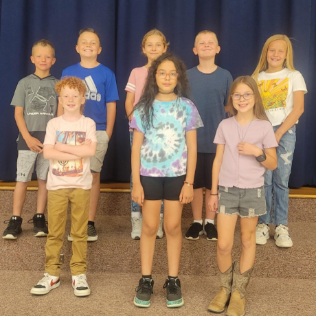4th Grade Students of the Month