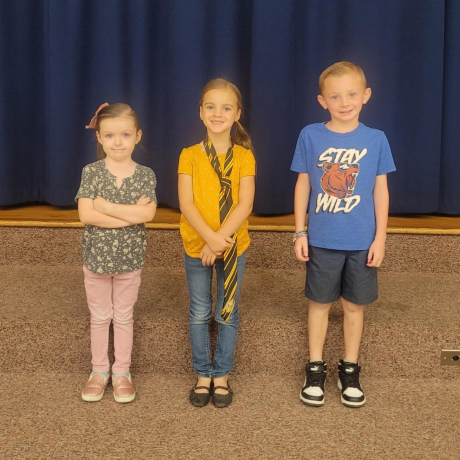 Morning Kindergarten Students of the Month