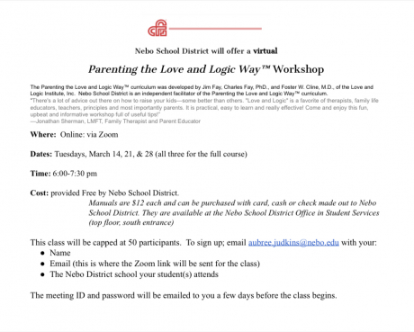 Love and Logic Flyer