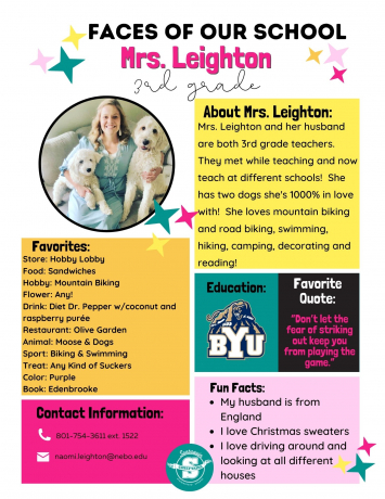 Facts about Mrs. Leighton
