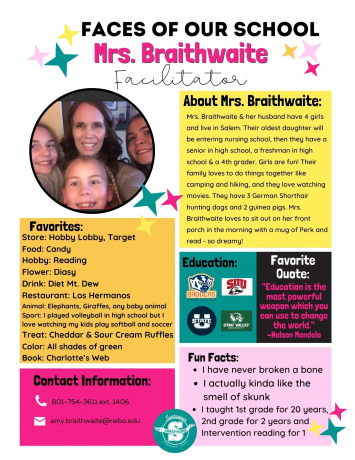 Facts about Mrs. Braithwaite