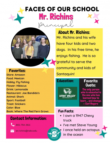 Facts about Mr. Richins