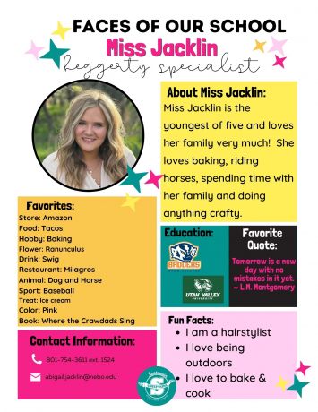 Facts About Miss Jacklin