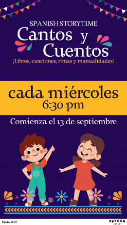 Spanish Story Time Flyer