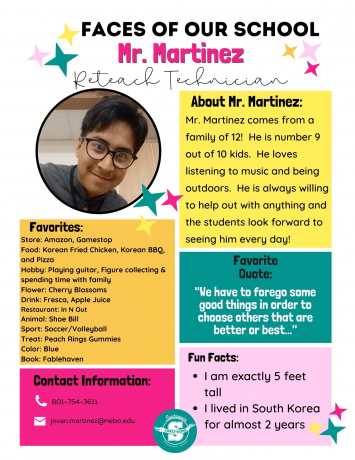 Facts About Mr. Martinez
